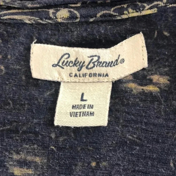 Lucky Brand Cotton Racerback Tank Top - Picture 7 of 9